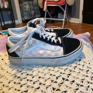 Women’s platform vans